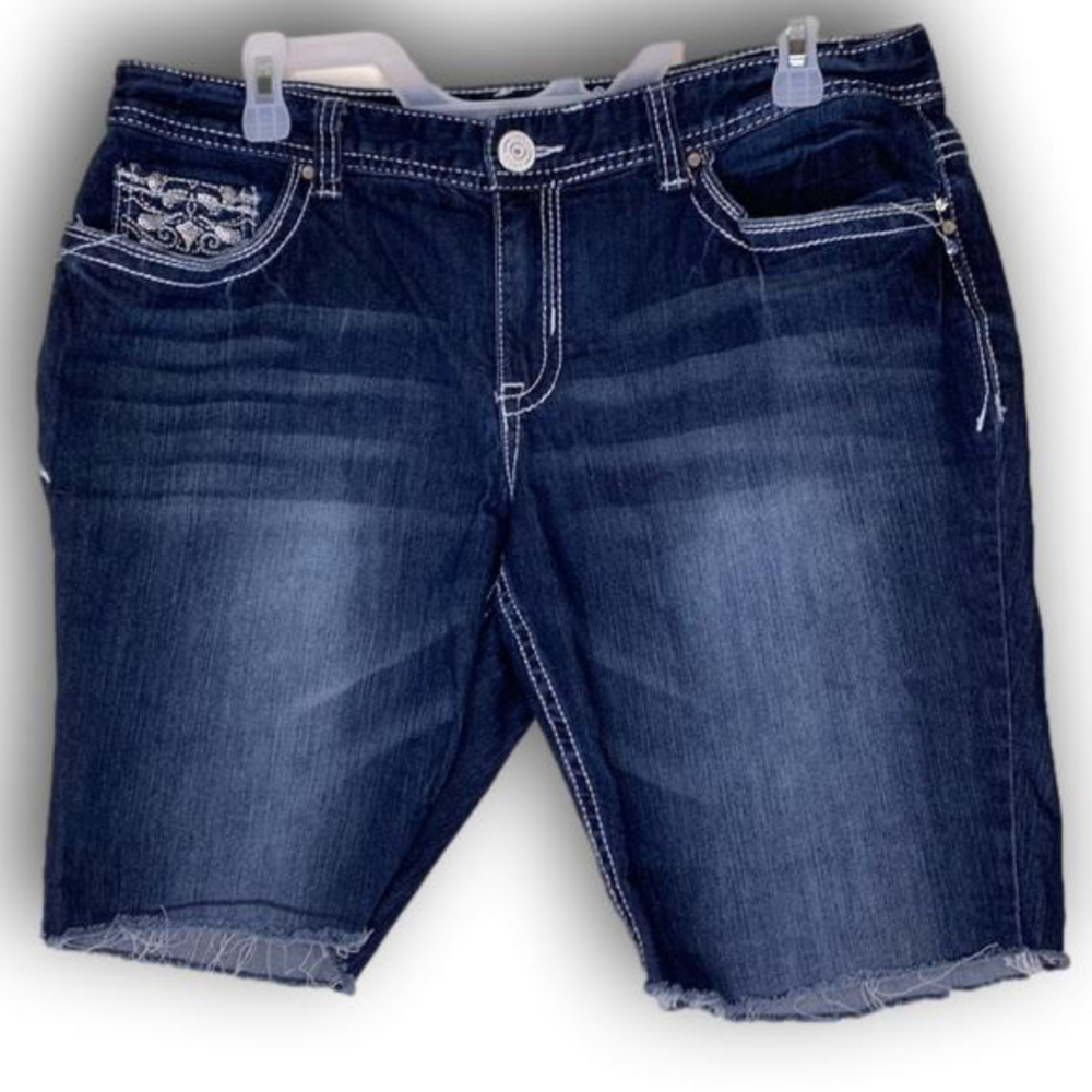 SERIES 31 short & sexy amethyst junior cut off shorts size 15